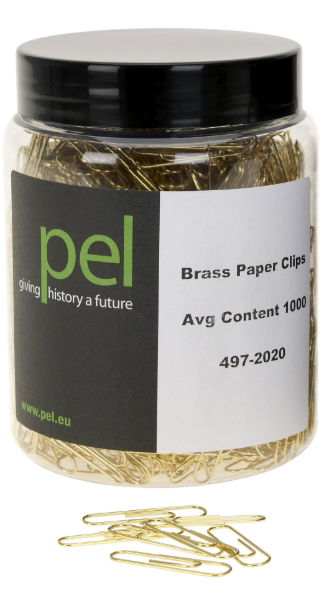 Brass Paper Clips